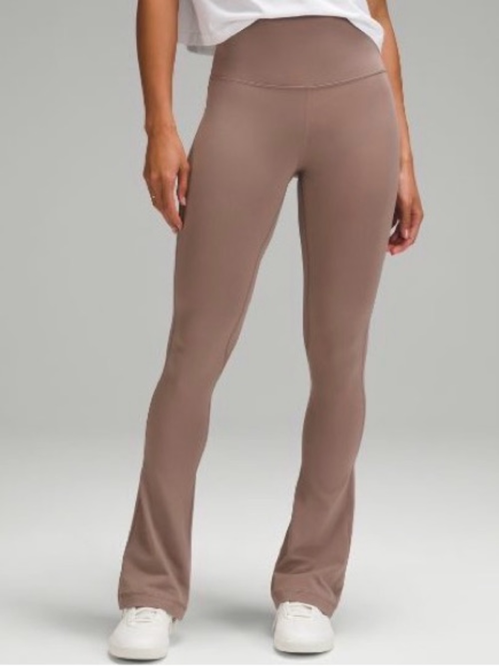 lululemon athletica High-Rise Mini Flare Leggings in Taupetastic